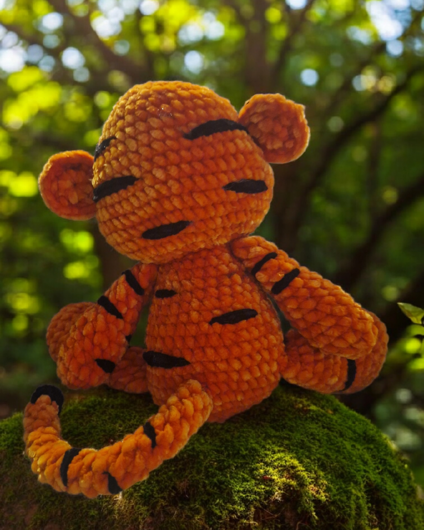 🐯 Peluche Bébé Tigrou – Fait main au crochet 🐯