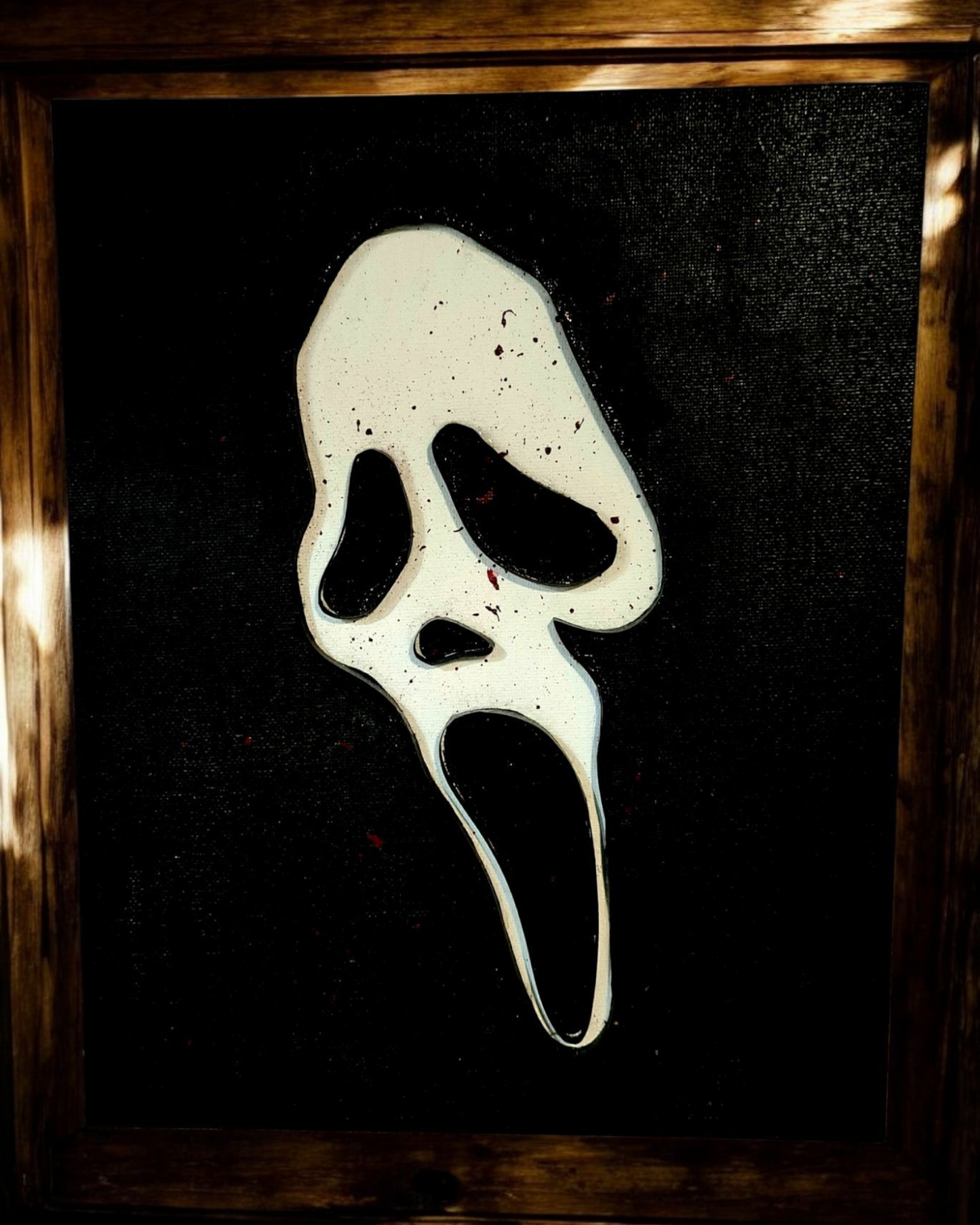 🖼️ Tableau "Scream Sanglant" – Format 24 x 30 cm