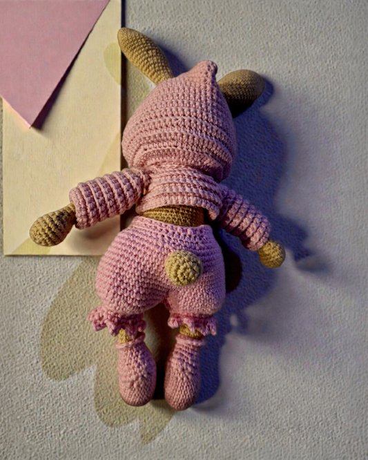 🐰 Peluche Amigurumi “Rosalie” – Amigurumi artisanal