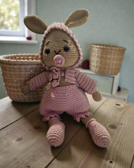 🐰 Peluche Amigurumi “Rosalie” – Amigurumi artisanal