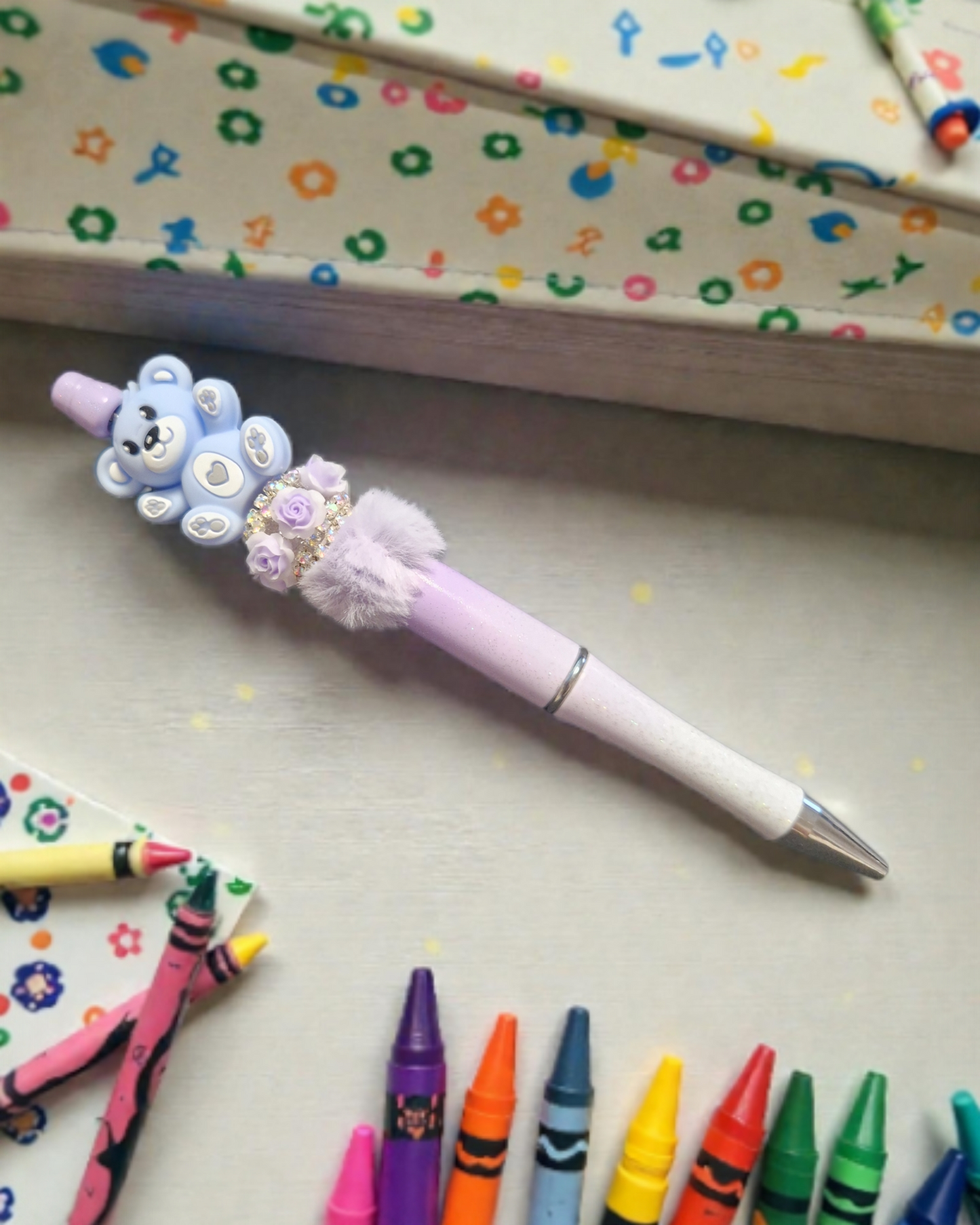 🖊️ Stylos Artisanaux “Collection Teddy Love”