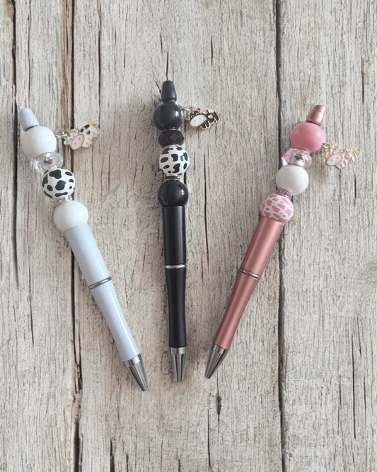 🖊️ Stylos "Vache Folle" – Chic & Mooo-d
