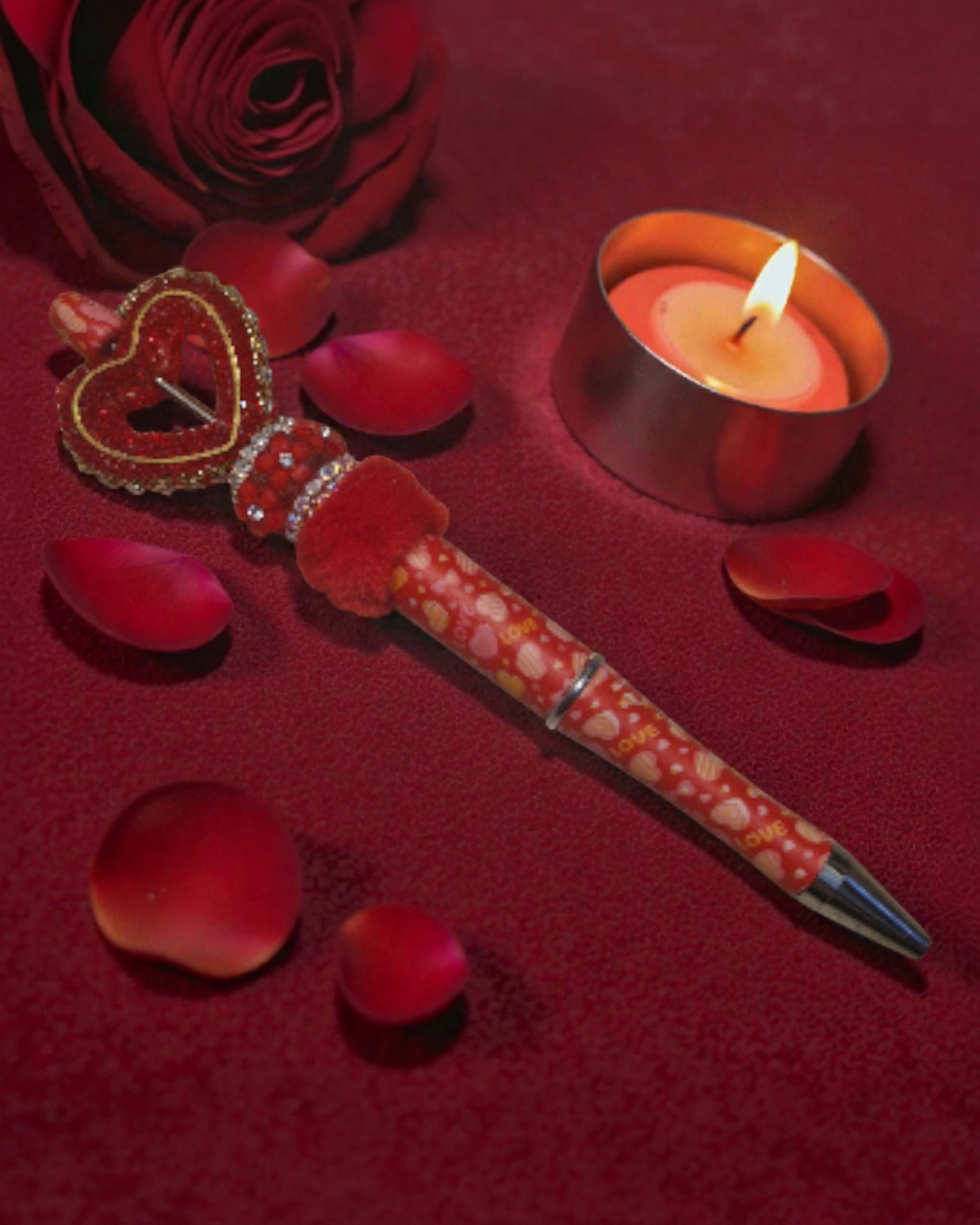 🖊️ Stylos Artisanaux “Collection Cœur & Éclat”