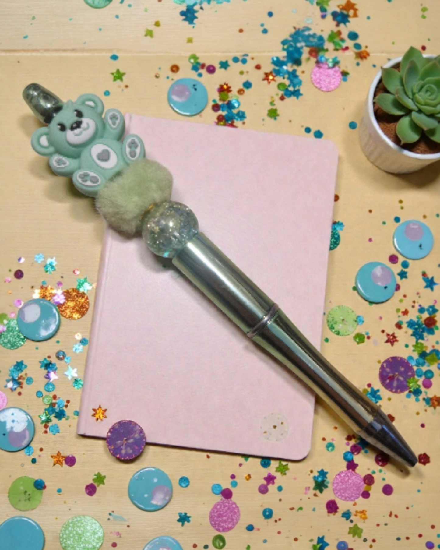 🖊️ Stylos Artisanaux “Collection Teddy Love”