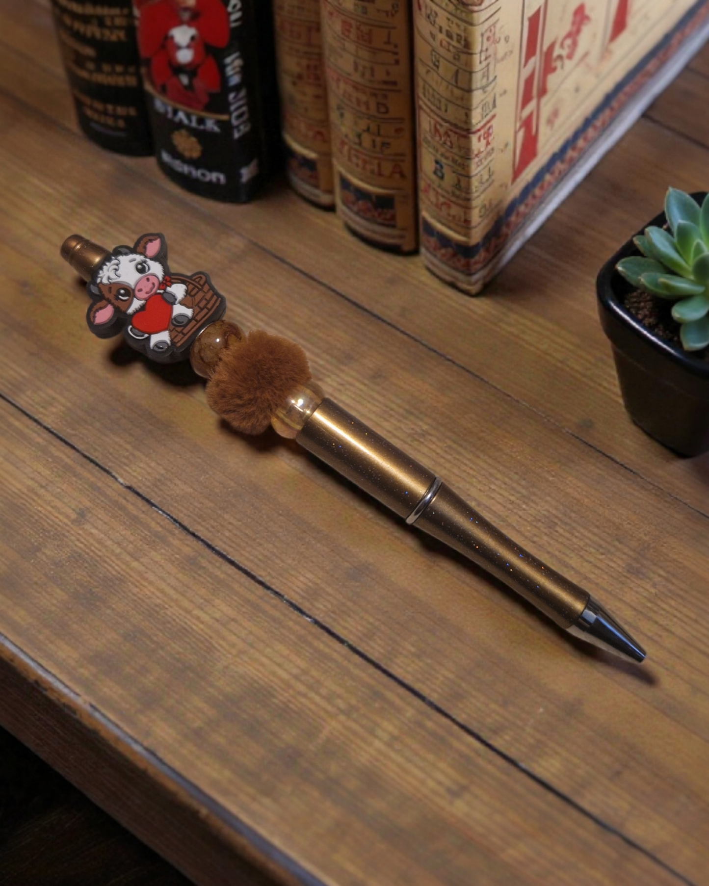 🖊️ Stylos "Vache Folle" – Chic & Mooo-d