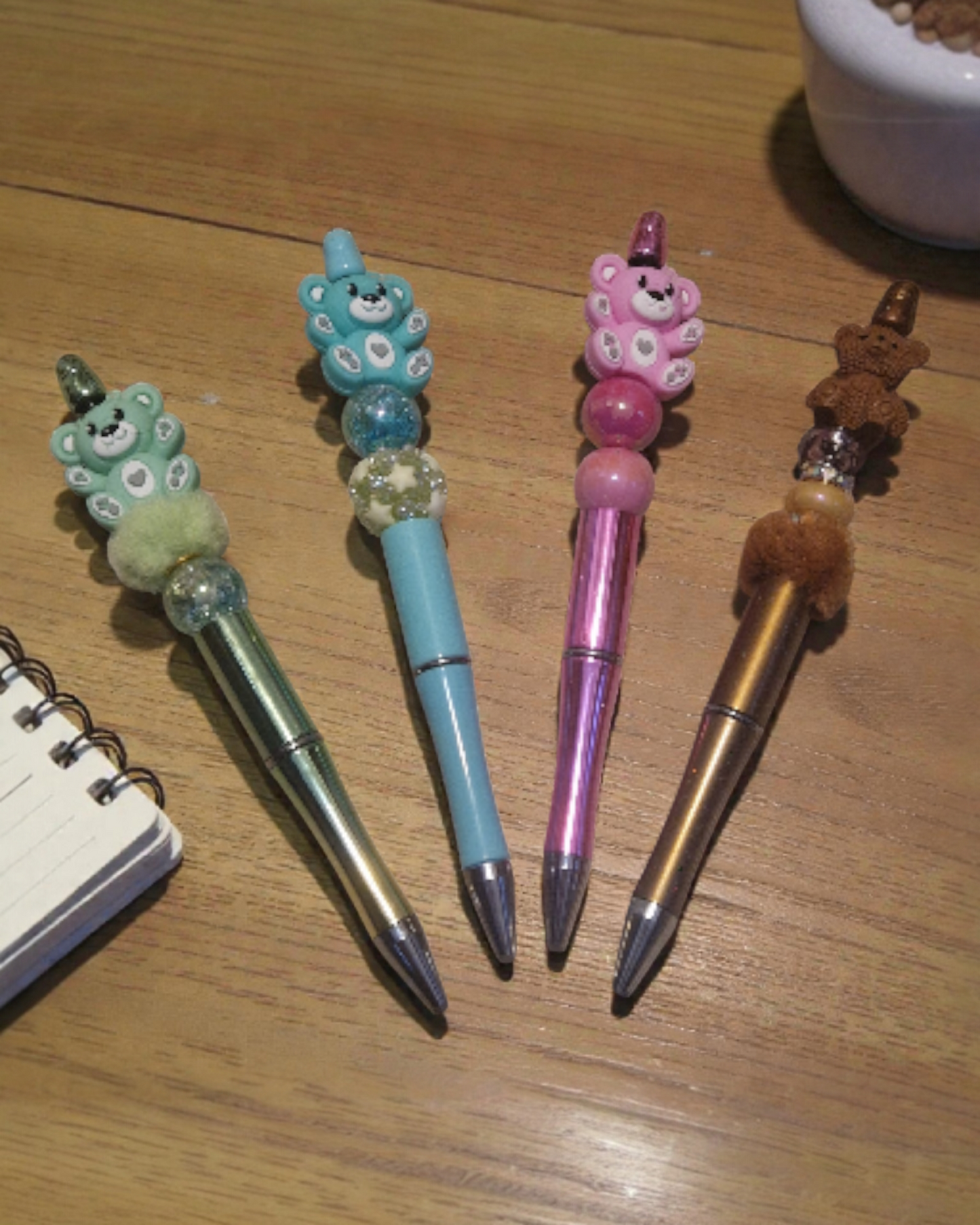 🖊️ Stylos Artisanaux “Collection Teddy Love”